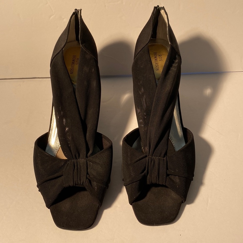 Ross Hommerson Black Dress Heels - Never Worn - Size 13 M